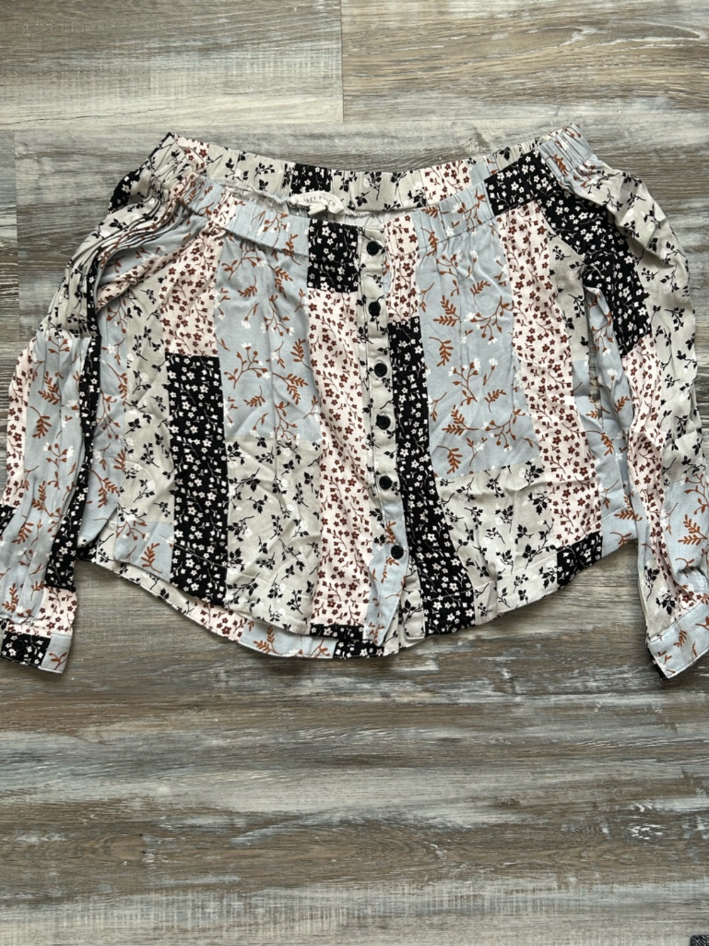 Honey Punch off the shoulder top
